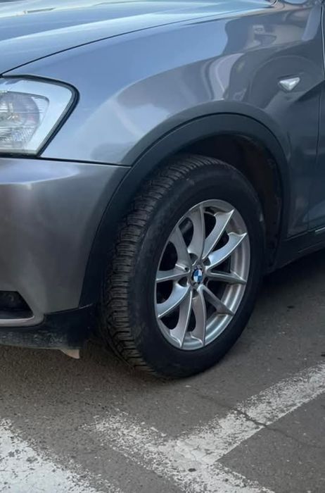Set jante bmw x3 R17 5x120 cu Anvelope-245/55/17