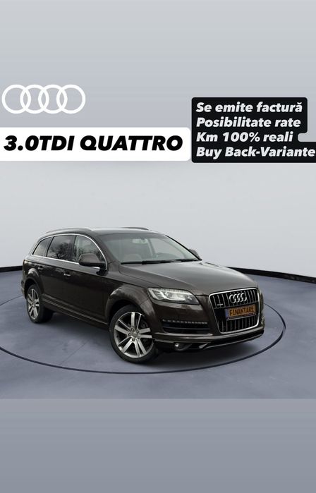 Audi Q7 FACELIFT - Ultima generatie 08.2014! Interior Crem / Camera / Jante 20