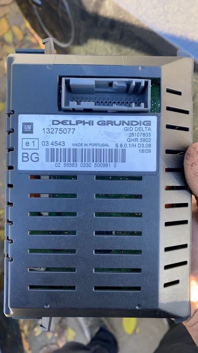 Дисплей за Астра Н и Зафира В GM13111163,13275077,13178570,13265116