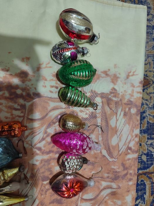 Ёлочные новогодние игрушки бу ссср
