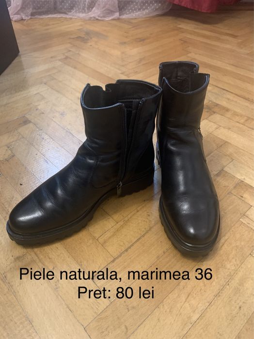 Ghete dama piele naturala
