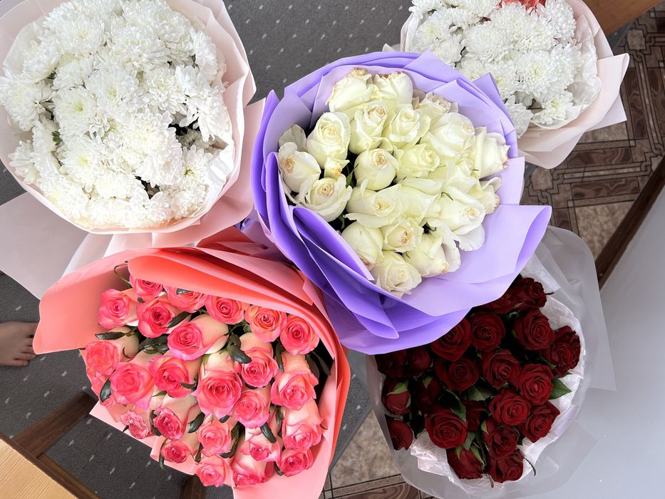 Букеты в хорошом состоянии