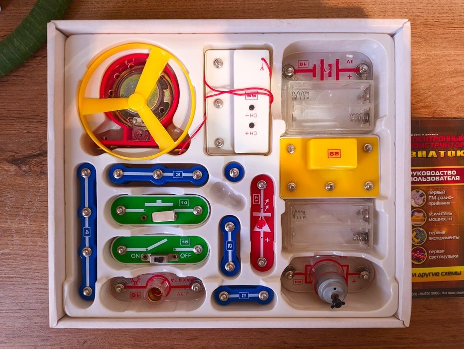Электронный конструктор Знаток 34 схемы(70198)