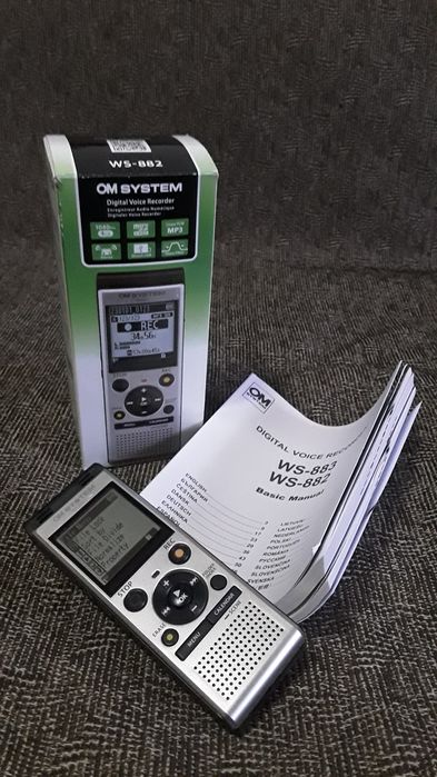 Mp3 player recorder OMSYSTEM WS-882 profesional.