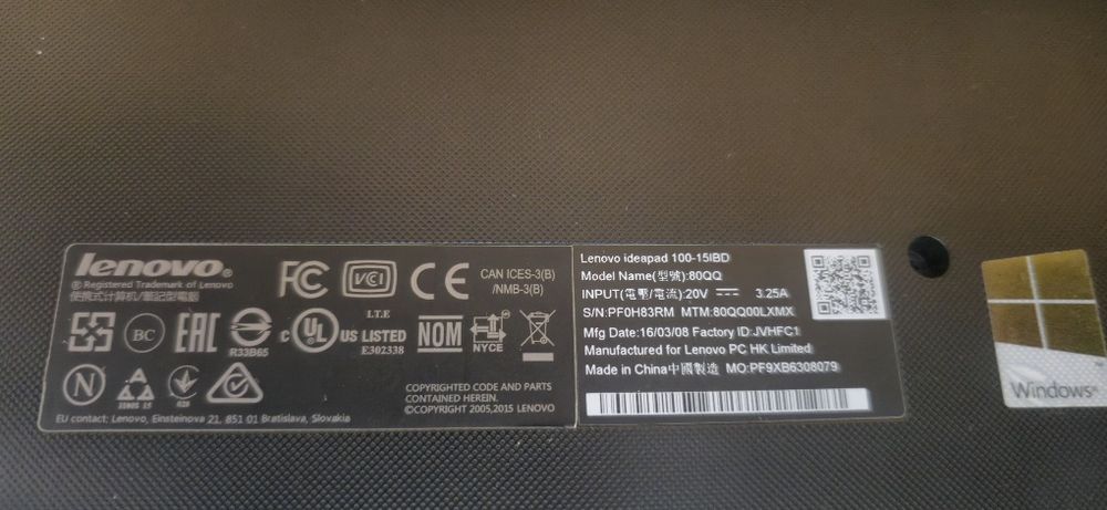 Laptop Lenovo i5 ,1TB