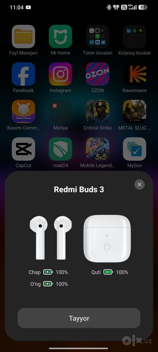 Redmi buds 3 original toza