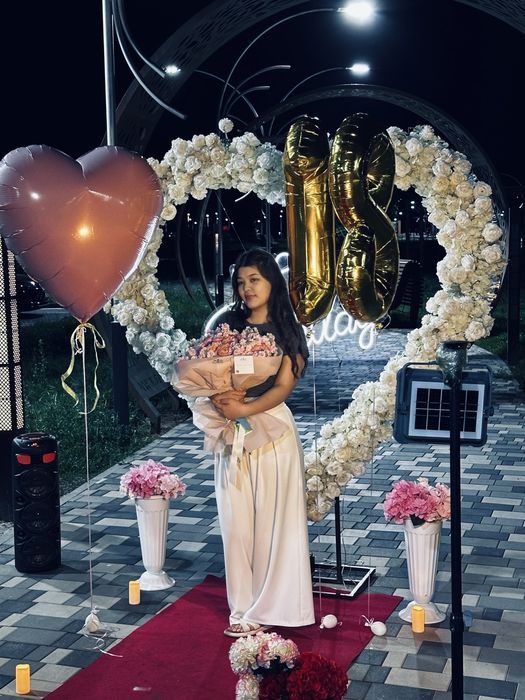 Оформление / день рождения / marry me