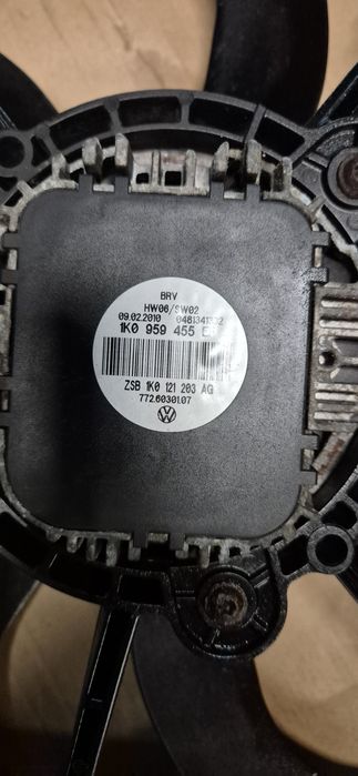 Ventilator/Electroventilator wv golf 6 ,golf 6 plus euro 5 benzina