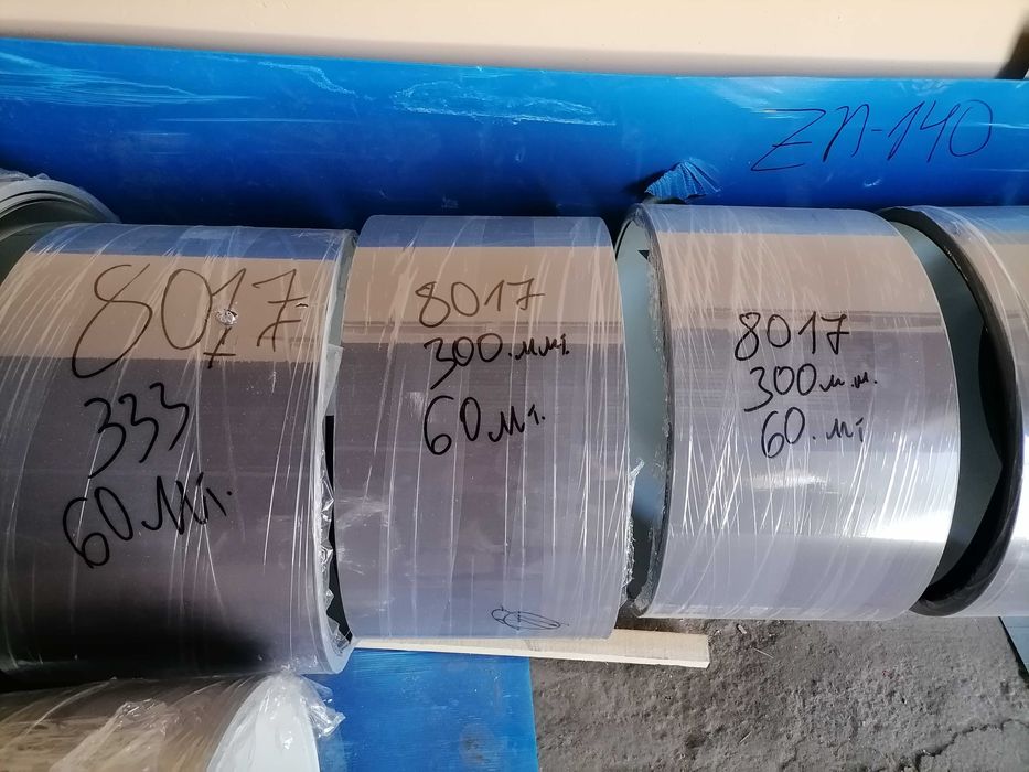 Щрипс  /ламарина с  PVC покритие лента за безшевни улуци