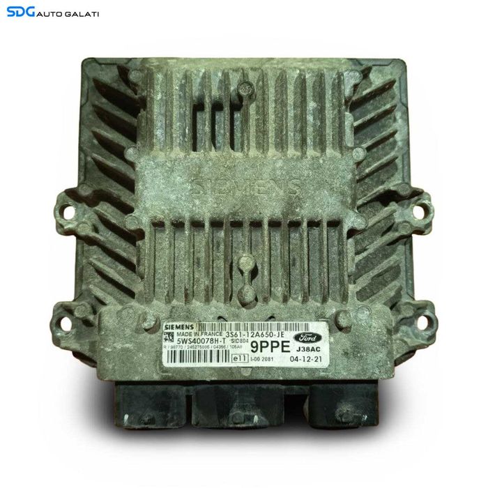 ECU Calculator Motor Ford Fiesta 5 1.4 TDCI 2002 - 2008 Cod 3S61-12A650-JE 5WS40078H [LR2357] [LR2358]