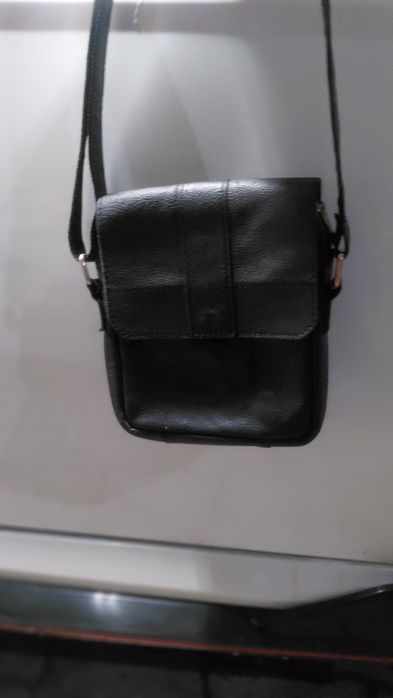 Барсетка из натуральный кожи