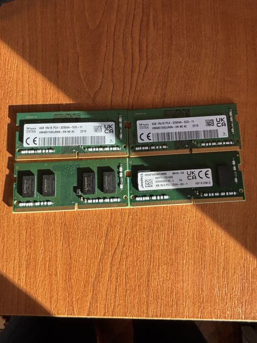 2 buc Ram 4 gb kingston