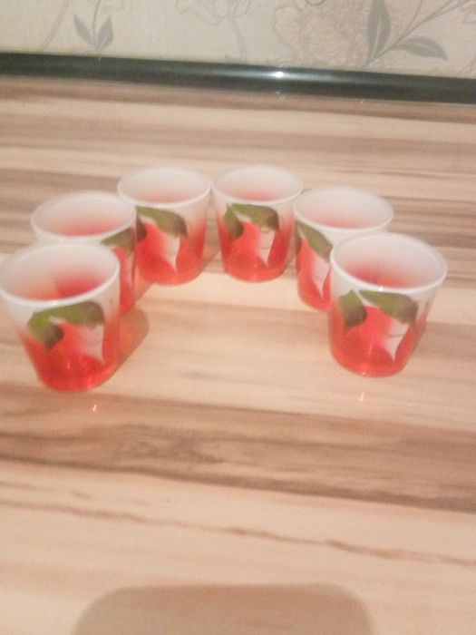 Рюмки стеклянные