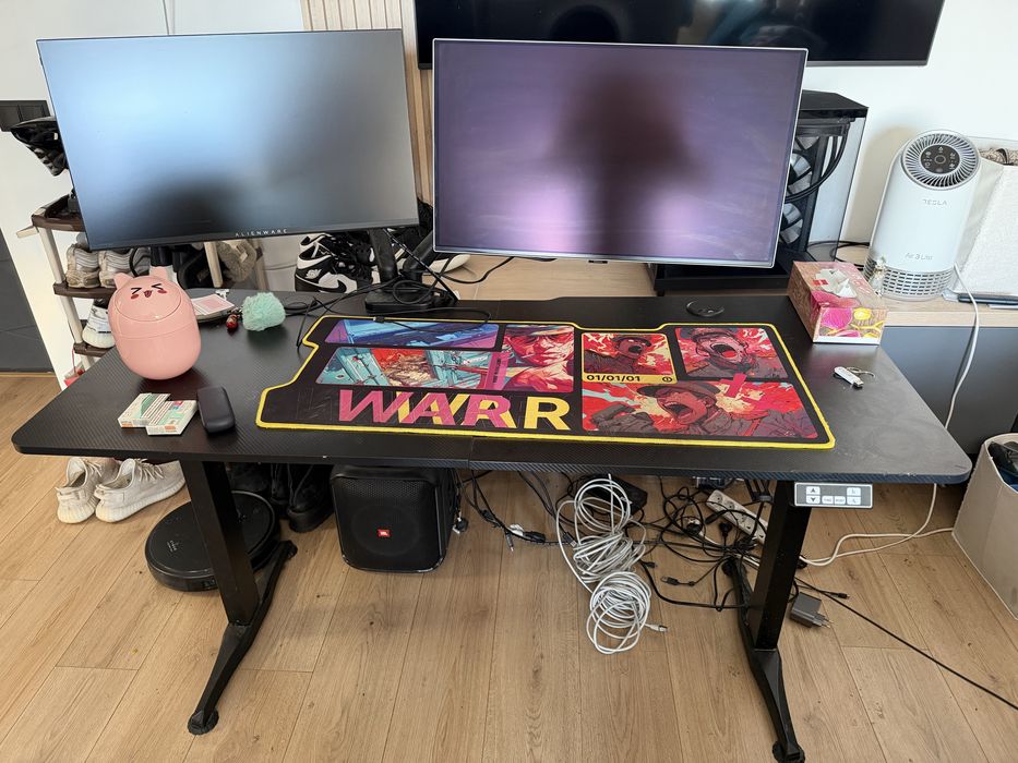 Birou Reglabil electric si scaun Aquiris