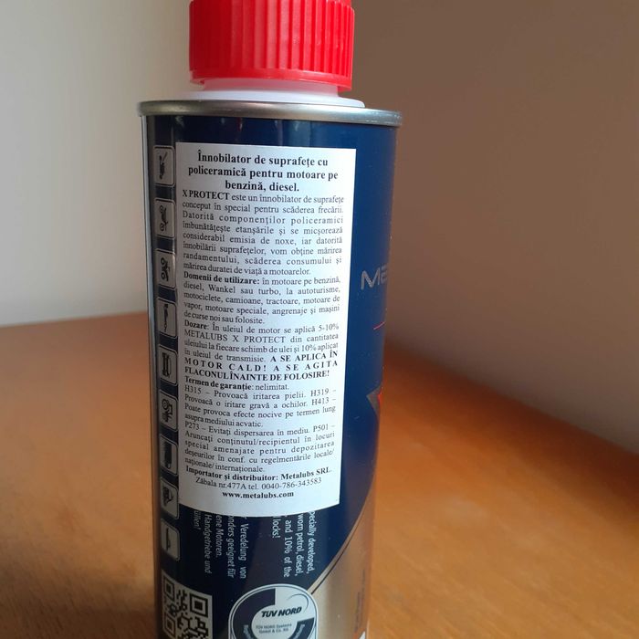 Metalubs X Protect, preventia uzura motoare