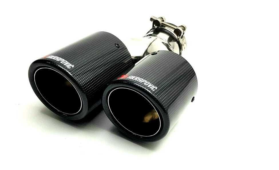 НАКРАЙНИК АУСПУХ -Akrapovic Двоен-63мм. -1052-63 R