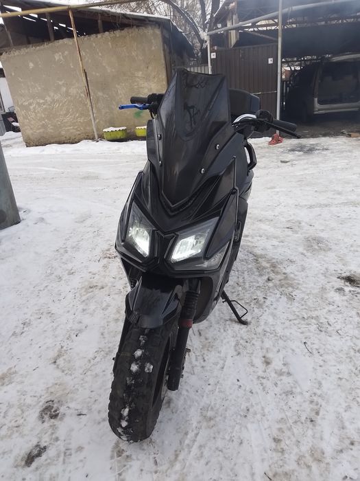 Мопед самурай на учете