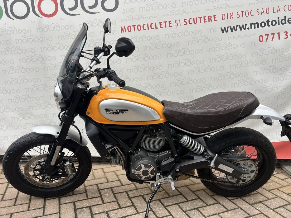 Motoideea vinde Scrambler Classic 800  ABS 2015 Rate Garantie
