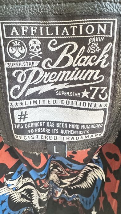 Куртка кожанная американец