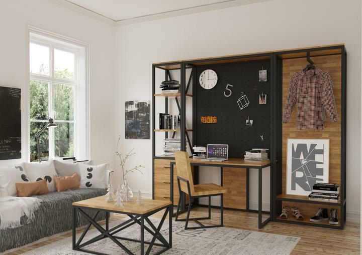 Loft dizayndagi mebellar