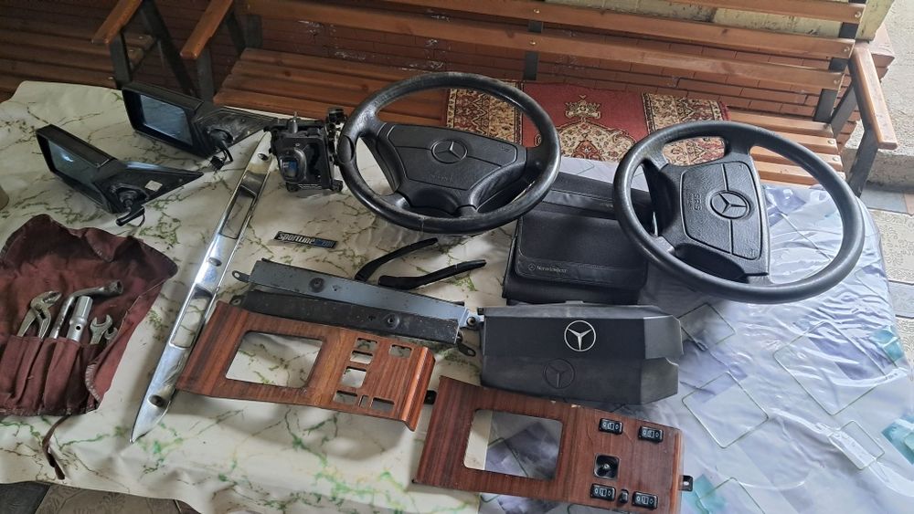 Мерс.w124 зап по салону.