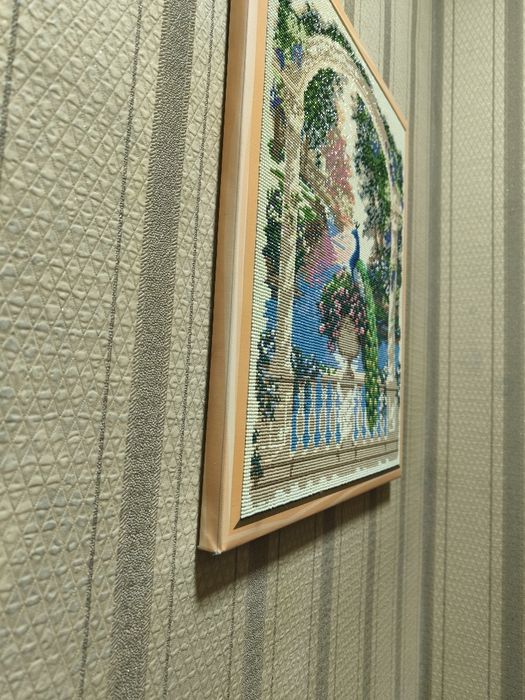 картина ручной работы: «Величественный павлин»