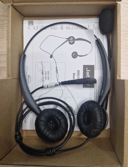 Jabra GN2100 Telecoil Слушалки подходящи за Офис/Център за обаждания