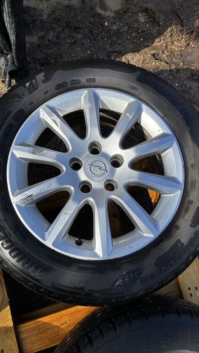Алуминиеви джанти с гуми 16 5x110 Opel Astra H Zafira B