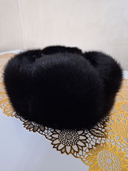 Мужская норковая шапка