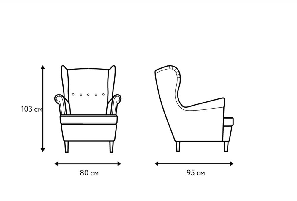 Диван угловой, 2 кресла