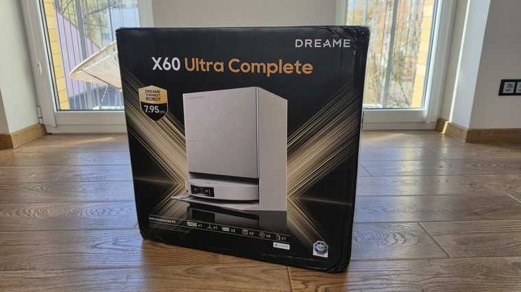 Робот-пылесос Dreame X60 Ultra Complete - Топ модель | Умная уборка