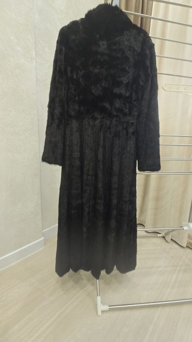 Шуба норковая длинная