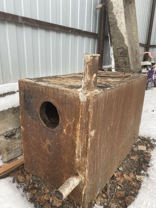 Печка на твердом топливе