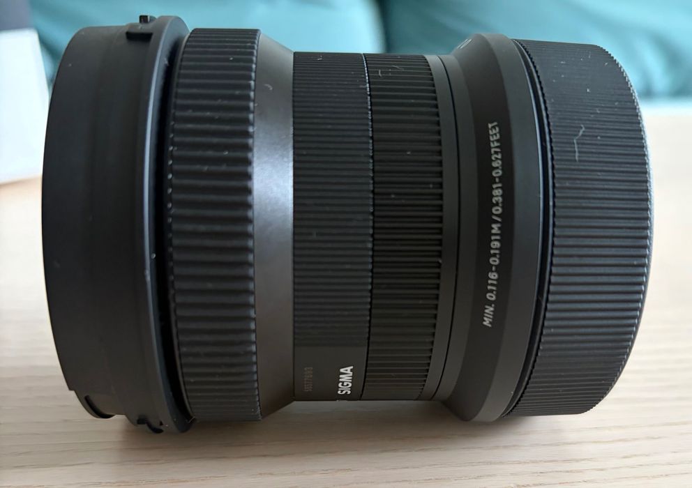 Obiectiv Sigma DC DN 10-18mm F2.8 - Montura Canon RF-S IMPECABIL IN GARANTIE