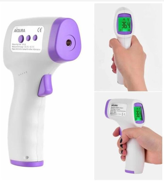 Термометр бесконтактный инфракрасный электронный термометр, градусник