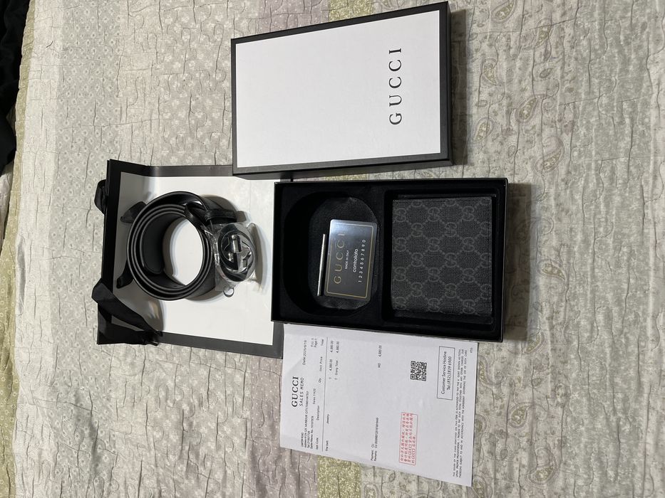 set curea portofel gucci