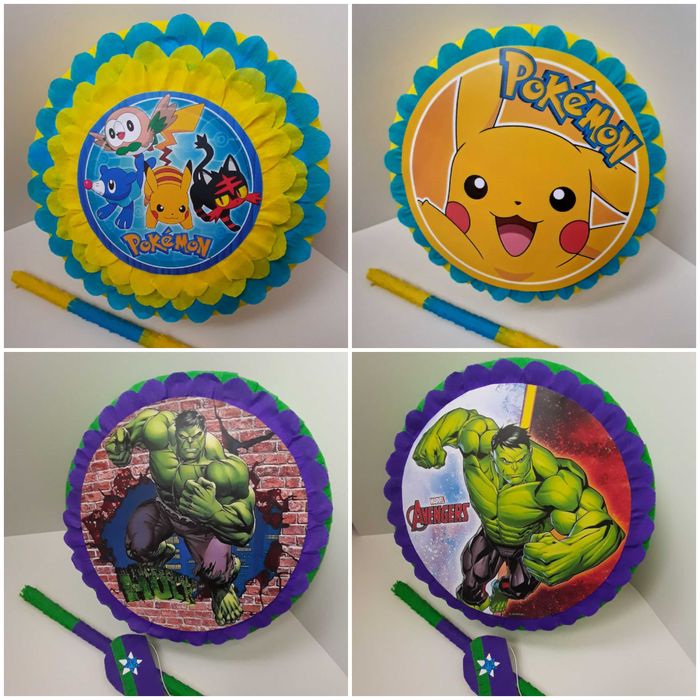 Piñata pinata Barbie Kuromi Stitch