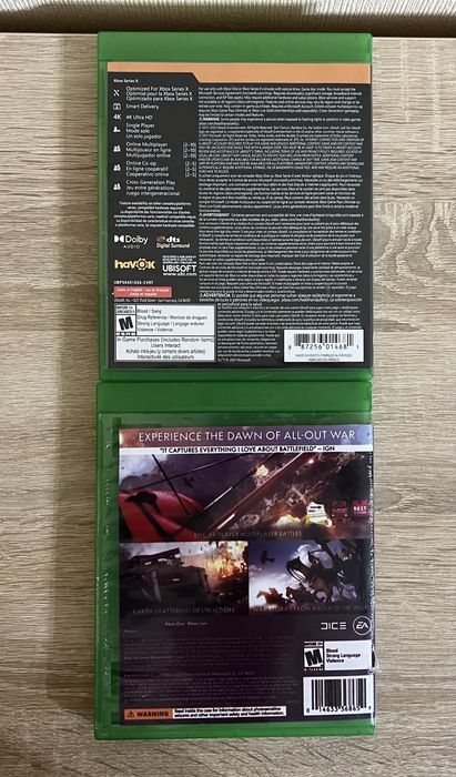 Диски на Xbox One/S/X
