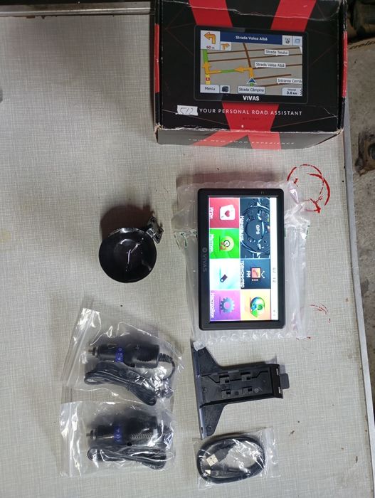 GPS Навигация VIVAS 7" – нова, с кутия и аксесоари