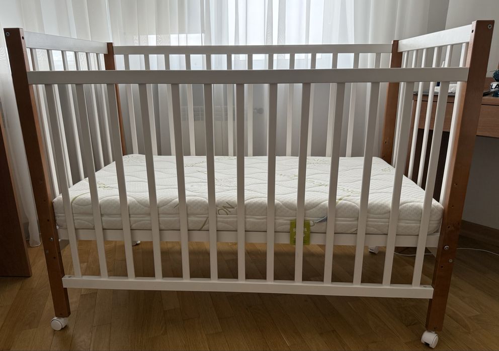 Кроватка + матрас