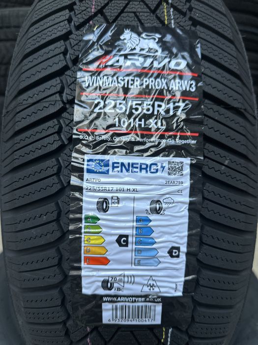 Нови зимни гуми ARIVO ARW 3 225/55R17 101H XL НОВ DOT БОРД 2255517