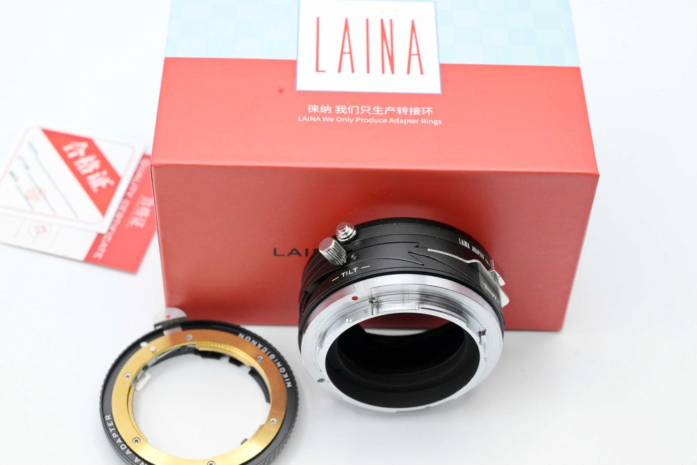 Tilt&Shift ring for Nikon G/F/AI/S/D mount lens to Nikon Z mount
