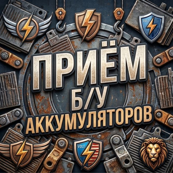 Приём Старых/Нерабочих АКб (Аккумуляторов)