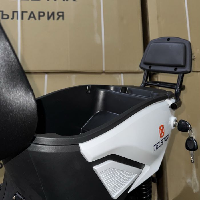 Eлектрически скутер TELSTAR EMAL IDEAL 1500W с двойна седалка 2025