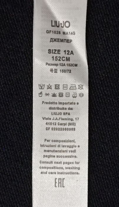 Liu Jo Pullover оригинален пуловер XS вълнен пуловер