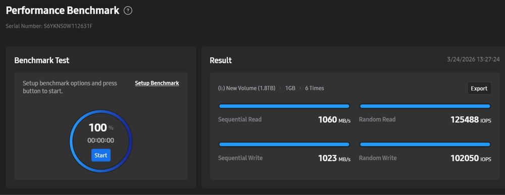 SSD Extern Samsung T7 2TB USB-C 1050MB/s