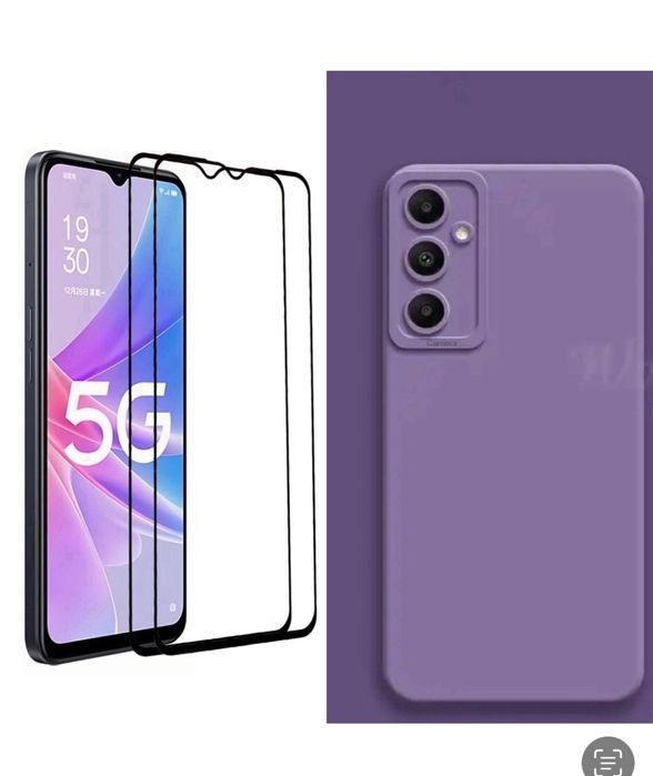 Samsung A21s/A23/A25/A33/A35/A36 Husa Premium Catifea + Folie Sticla