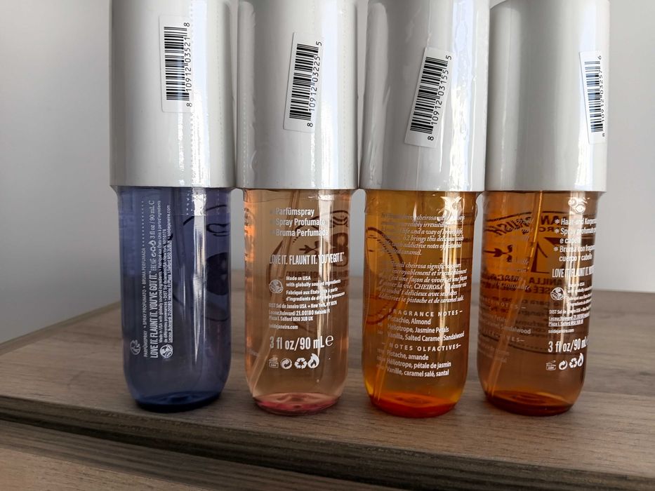 Sol de Janeiro body mist-uri 59, 62, 68 si 71