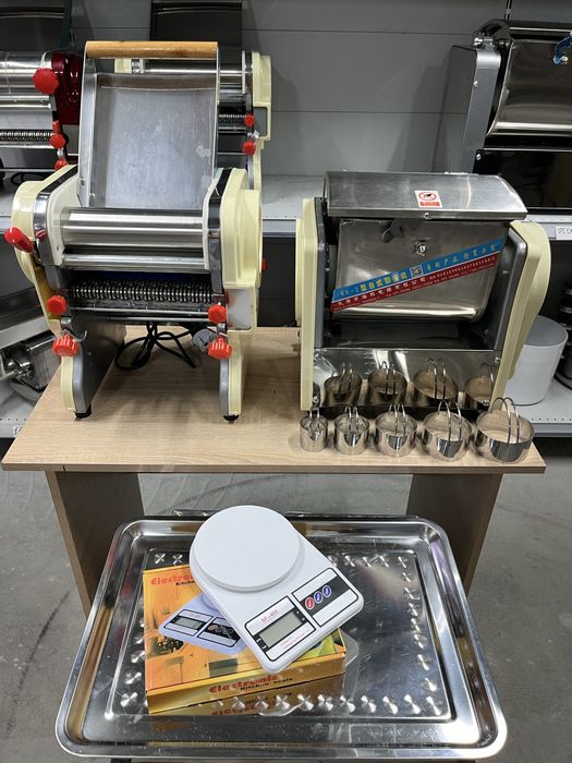 Тестораскаточная машина + тестомес