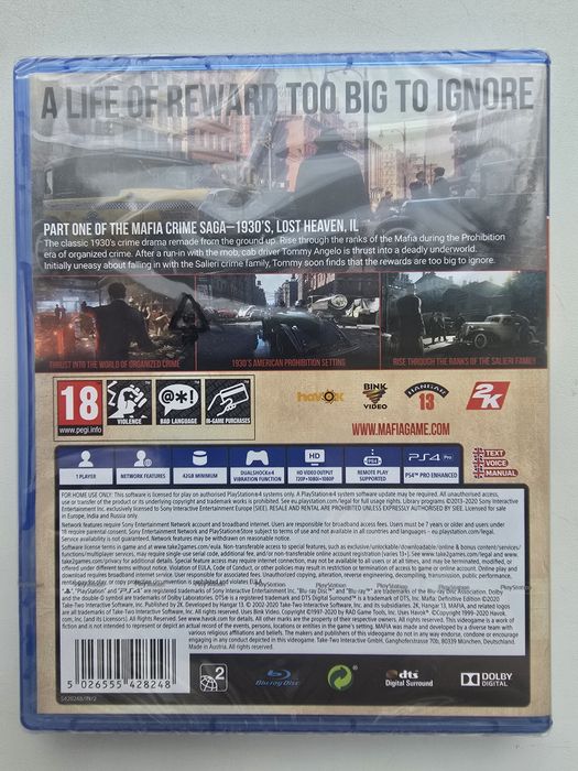 Игры на PS4, диски новые